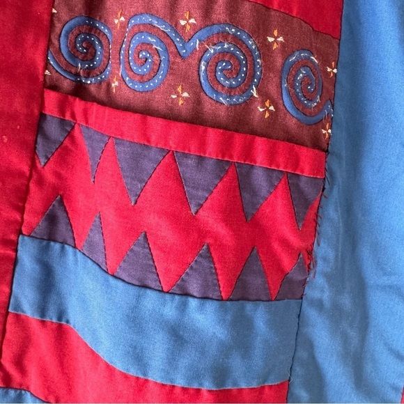 handmade Hmong jacket patchwork - Picture 3 of 7